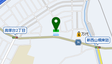 ファミリーマート河合 共同出張所(イーネットATM)の地図画像