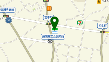 ファミリーマート藤岡七丁目 共同出張所(イーネットATM)の地図画像