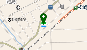 ファミリーマート湯梨浜町 共同出張所(イーネットATM)の地図画像