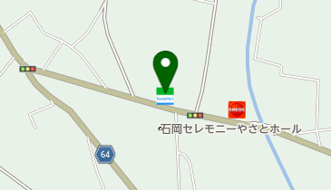 ファミリーマート石岡柿岡 共同出張所(イーネットATM)の地図画像