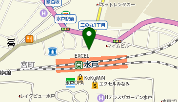 ファミリーマート水戸駅北口 共同出張所(イーネットATM)の地図画像