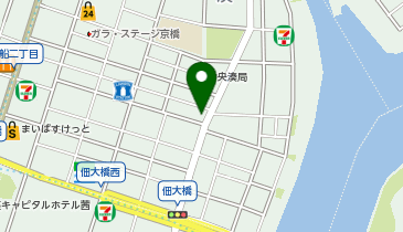 ファミリーマート湊二丁目 共同出張所(イーネットATM)の地図画像