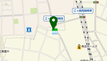ファミリーマート江ヶ崎町 共同出張所(イーネットATM)の地図画像