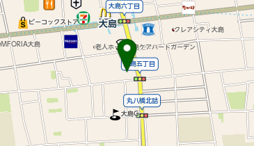 ファミリーマート大島五丁目 共同出張所(イーネットATM)の地図画像
