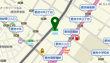 ファミリーマート鶴見中央三丁目 共同出張所(イーネットATM)の地図画像
