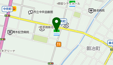 ファミリーマート桑名中央通 共同出張所(イーネットATM)の地図画像