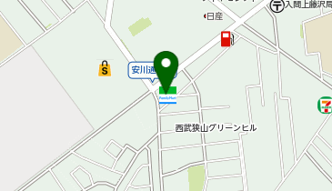 ファミリーマート入間グリーンヒル 共同出張所(イーネットATM)の地図画像