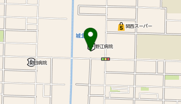ファミリーマート済生会野江病院 共同出張所(イーネットATM)の地図画像