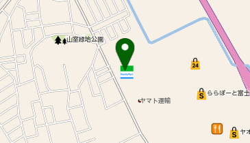 ファミリーマート富士見山室 共同出張所(イーネットATM)の地図画像