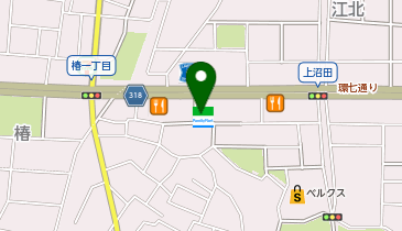 ファミリーマート江北三丁目 共同出張所(イーネットATM)の地図画像