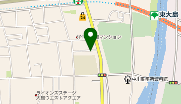 ファミリーマート大島八丁目 共同出張所(イーネットATM)の地図画像