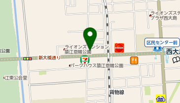 ファミリーマート大島二丁目 共同出張所(イーネットATM)の地図画像