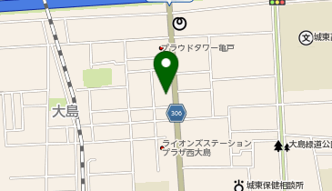 ファミリーマート西大島 共同出張所(イーネットATM)の地図画像