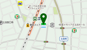 ファミリーマート土呂駅前 共同出張所(イーネットATM)の地図画像