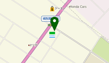 ファミリーマート東金家之子 共同出張所(イーネットATM)の地図画像
