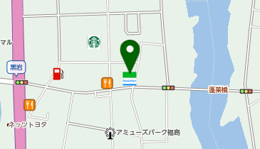 ファミリーマート福島黒岩 共同出張所(イーネットATM)の地図画像