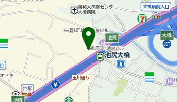 ファミリーマート池尻大橋 共同出張所(イーネットATM)の地図画像