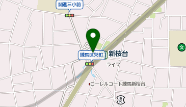 ファミリーマート新桜台 共同出張所(イーネットATM)の地図画像