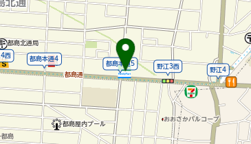 ファミリーマート都島内代町 共同出張所(イーネットATM)の地図画像