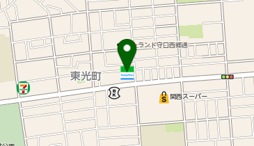ファミリーマート守口西郷通 共同出張所(イーネットATM)の地図画像