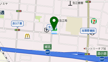 ファミリーマート生江一丁目 共同出張所(イーネットATM)の地図画像