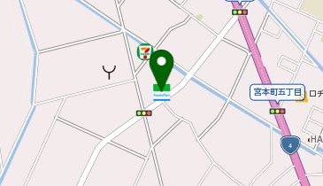 ファミリーマート越谷谷中通り 共同出張所(イーネットATM)の地図画像