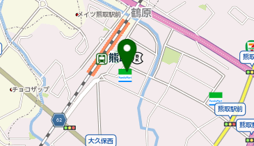ファミリーマート熊取駅前 共同出張所(イーネットATM)の地図画像
