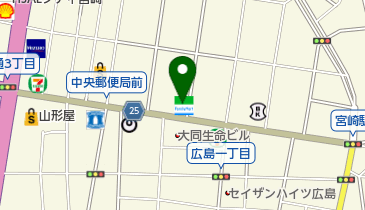 ファミリーマート高千穂通 共同出張所(イーネットATM)の地図画像