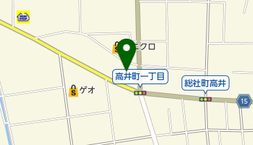 ファミリーマート前橋総社町高井 共同出張所(イーネットATM)の地図画像