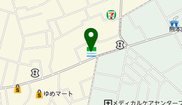 ファミリーマート熊本帯山六丁目 共同出張所(イーネットATM)の地図画像