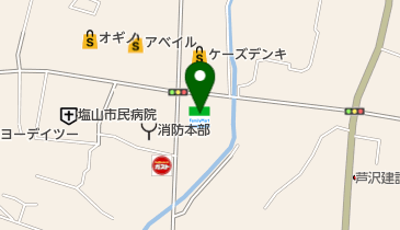 ファミリーマート甲州塩山 共同出張所(イーネットATM)の地図画像