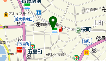 ファミリーマート長崎恵美須町 共同出張所(イーネットATM)の地図画像
