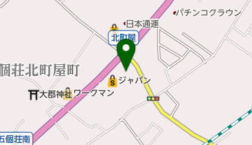 ファミリーマート国道五個荘 共同出張所(イーネットATM)の地図画像