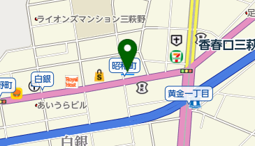 ファミリーマート小倉三萩野 共同出張所(イーネットATM)の地図画像