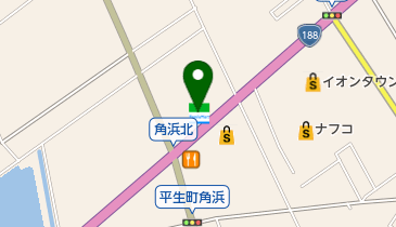 ファミリーマート平生町角浜 共同出張所(イーネットATM)の地図画像