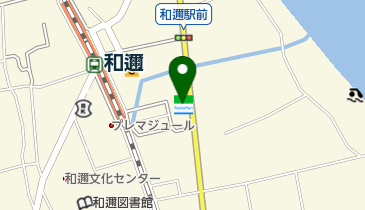 ファミリーマート和邇南浜 共同出張所(イーネットATM)の地図画像