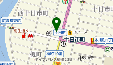 ファミリーマート西十日市 共同出張所(イーネットATM)の地図画像