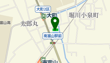 ファミリーマート富山大町 共同出張所(イーネットATM)の地図画像