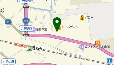 ファミリーマート小浜駅前 共同出張所(イーネットATM)の地図画像