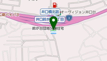 ファミリーマート井口鈴が台 共同出張所(イーネットATM)の地図画像
