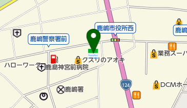 ファミリーマート鹿嶋東山 共同出張所(イーネットATM)の地図画像