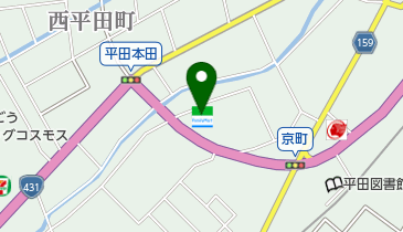 ファミリーマート平田西 共同出張所(イーネットATM)の地図画像