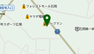 ファミリーマート石岡第一病院前 共同出張所(イーネットATM)の地図画像