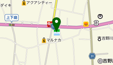 ファミリーマート鴨島上下島 共同出張所(イーネットATM)の地図画像