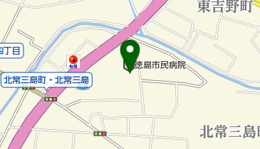 ファミリーマート徳島市民病院 共同出張所(イーネットATM)の地図画像