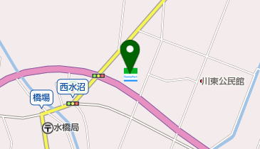 ファミリーマート芳賀西水沼 共同出張所(イーネットATM)の地図画像
