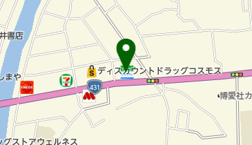 ファミリーマート楽山 共同出張所(イーネットATM)の地図画像