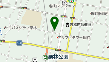 ファミリーマート高松桜町 共同出張所(イーネットATM)の地図画像