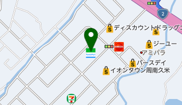 ファミリーマート周南久米北 共同出張所(イーネットATM)の地図画像