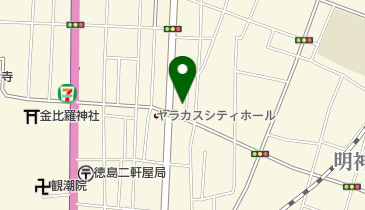 ファミリーマート秋田町 共同出張所(イーネットATM)の地図画像